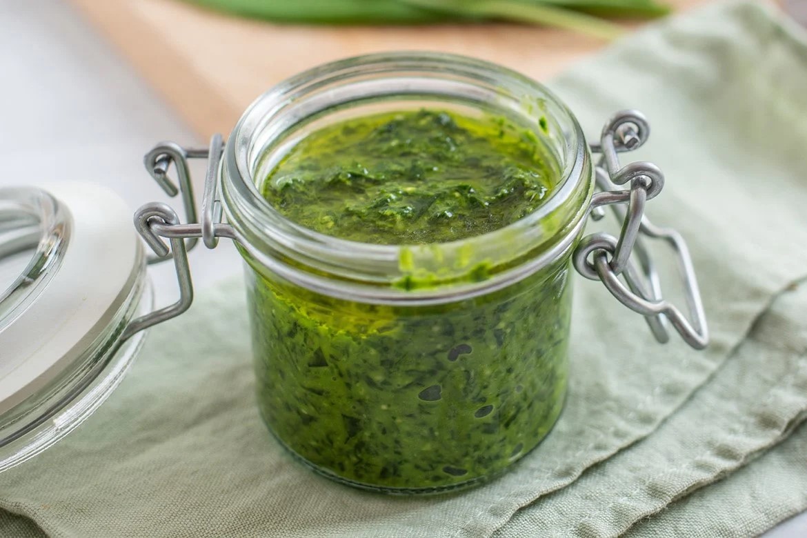 Pesto di microgreens